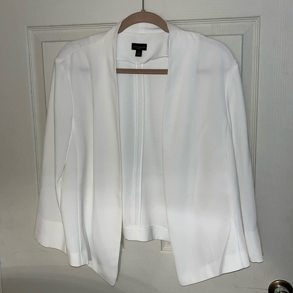 Ann Taylor Jacket - White -XL - Picture 1 of 4